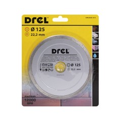 Tarcza diamentowa 125 x 22.2 mm, pełna