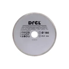 Tarcza diamentowa 180 x 25.4 mm, pełna