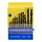 Zestaw wierteł do metalu 1.5-6.5 mm, 13 szt.