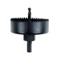 Zestaw otwornic do drewna 51-102 mm, adapter z wiertłem prowadzącym, 9 szt.