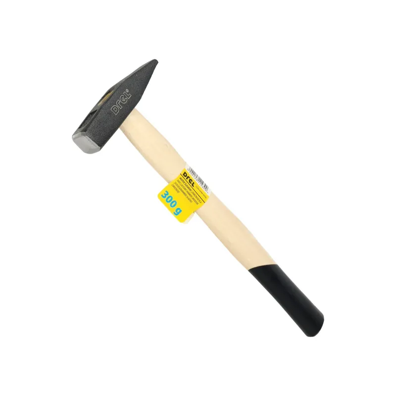 Młotek ślusarski 300 g, trzonek drewniany Młotek ślusarski 300 g, trzonek drewniany
