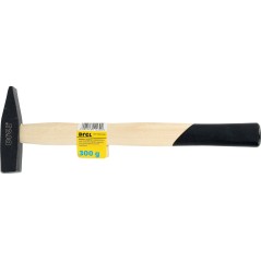 Młotek ślusarski 300 g, trzonek drewniany