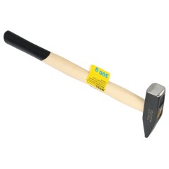 Młotek ślusarski 300 g, trzonek drewniany