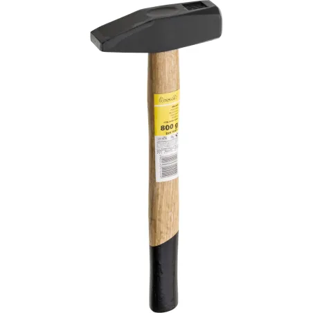 Młotek ślusarski 800 g, trzonek drewniany