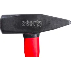 Młotek ślusarski 1000 g, trzonek z włókna szklanego