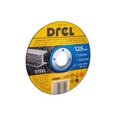 Tarcza korundowa 125 x 2.0 x 22.2 mm, do metalu, wypukła