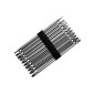 Zestaw końcówek wkrętakowych dwustronnych 150 mm, CrV, 10 szt. Zestaw końcówek wkrętakowych dwustronnych 150 mm, CrV, 10 szt.