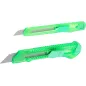 Zestaw noży z ostrzem łamanym 18 mm, 9 mm, plastikowy korpus, 2 szt.