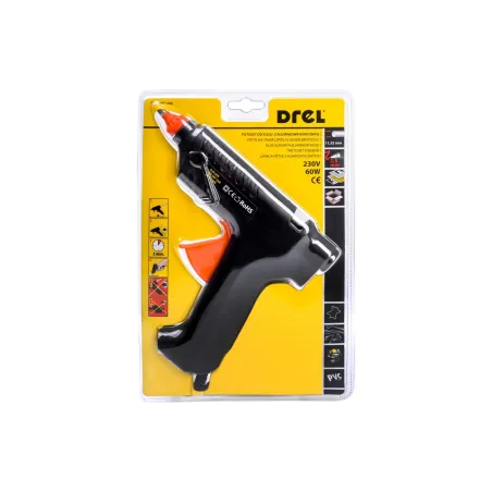 Pistolet do kleju 11.2 mm, z aluminiową końcówką pokrytą tworzywem, 60 W