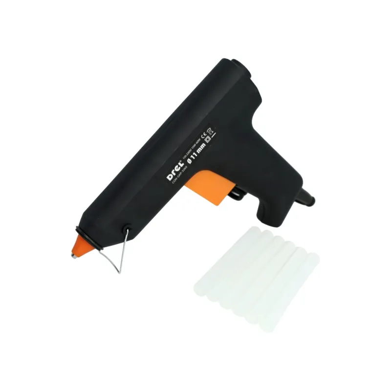Pistolet do kleju 11.2 mm, z zapasowym wkładem, 60 W