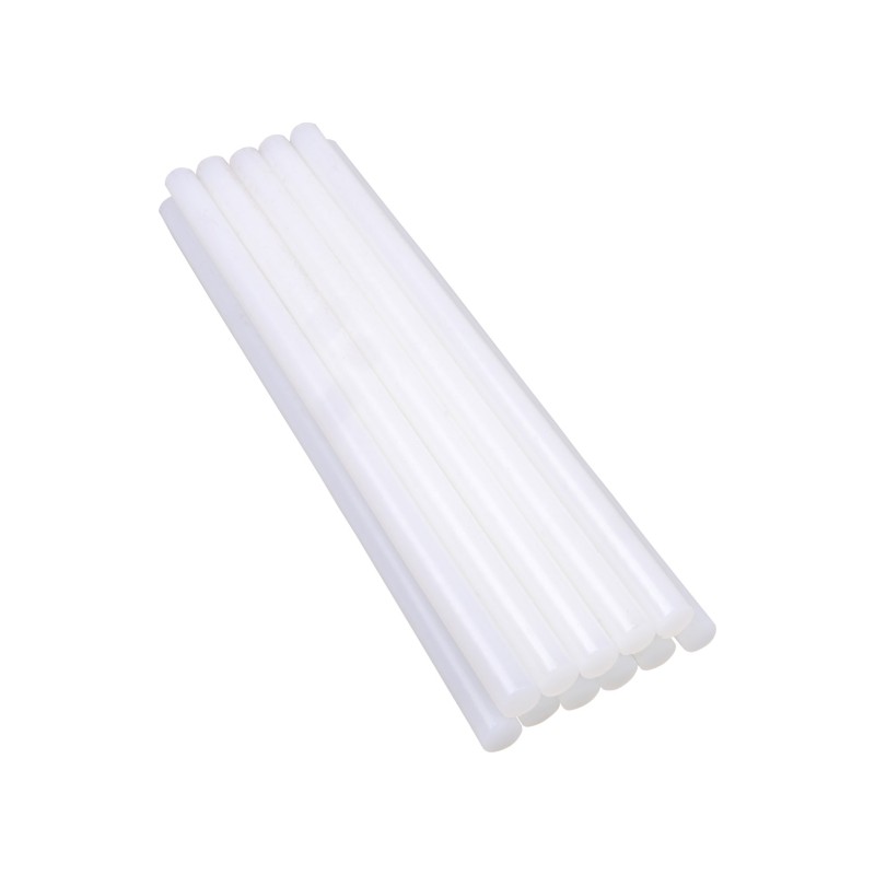Wkłady klejowe 11.2 x 250 mm, bezbarwne, 12 szt. Wkłady klejowe 11.2 x 250 mm, bezbarwne, 12 szt.