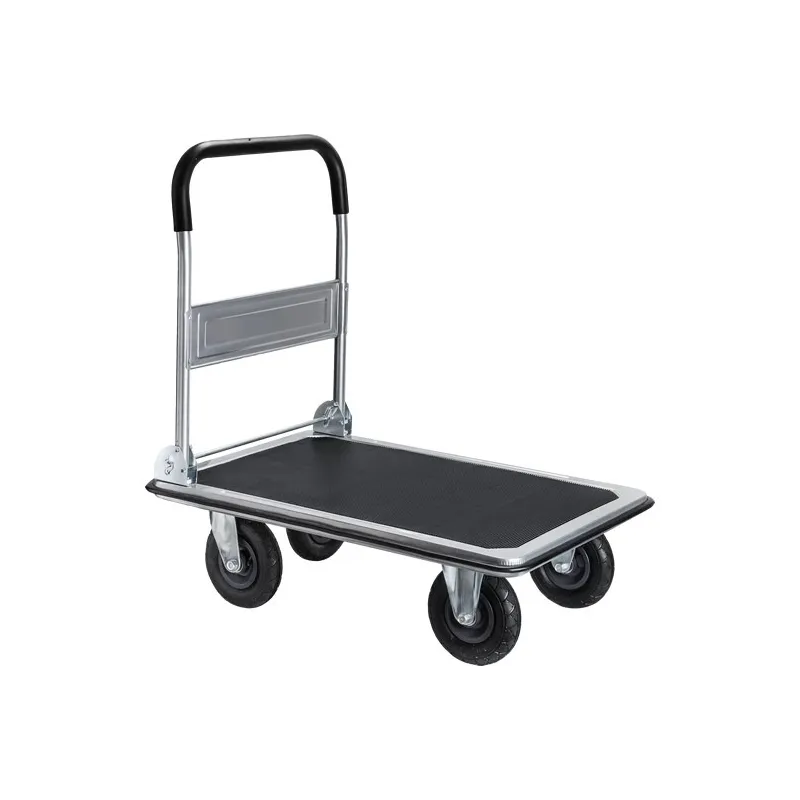 Wózek transportowy, udźwig 350 kg, pompowane koła