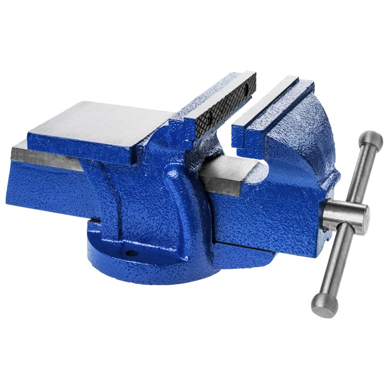 Imadło 100 mm, stałe, z kowadłem, żeliwne Imadło 100 mm, stałe, z kowadłem, żeliwne