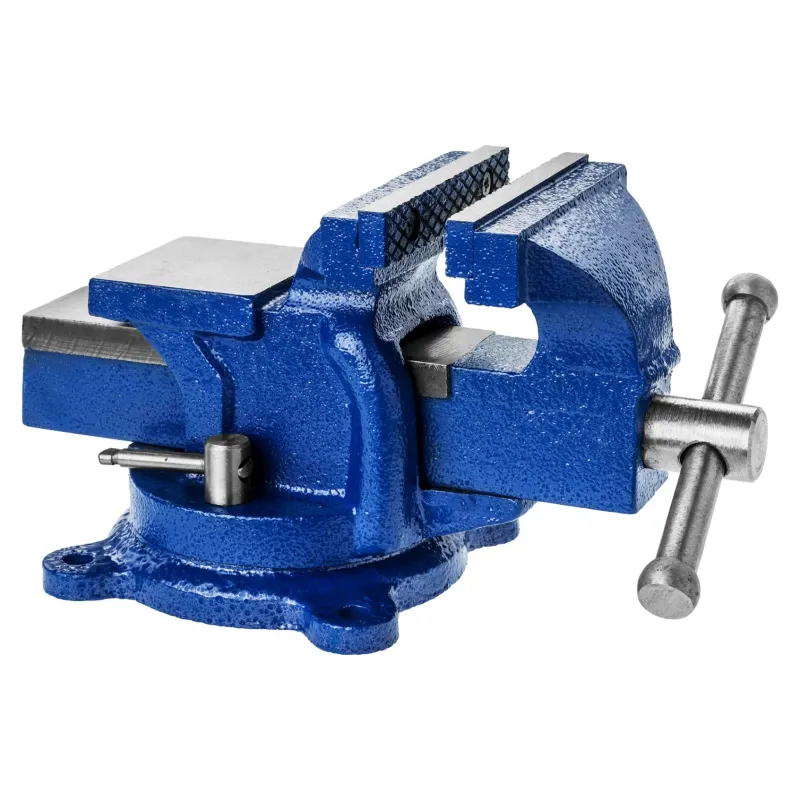 Imadło 100 mm, obrotowe, z kowadłem, żeliwne