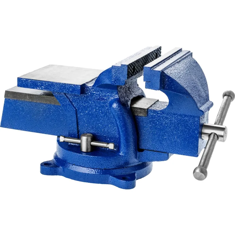 Imadło 150 mm, obrotowe, z kowadłem, żeliwne Imadło 150 mm, obrotowe, z kowadłem, żeliwne