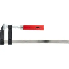 Ścisk stolarski 50 x 150 mm, typ F, drewniany uchwyt, FSC 100%, certyfikat NC-COC-062817