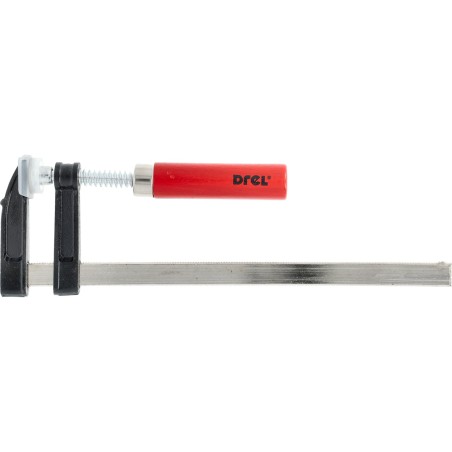 Ścisk stolarski 50 x 150 mm, typ F, drewniany uchwyt, FSC 100%, certyfikat NC-COC-062817
