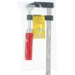 Ścisk stolarski 50 x 150 mm, typ F, drewniany uchwyt, FSC 100%, certyfikat NC-COC-062817