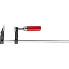 Ścisk stolarski 50 x 300 mm, typ F, drewniany uchwyt, FSC 100%, certyfikat NC-COC-062817