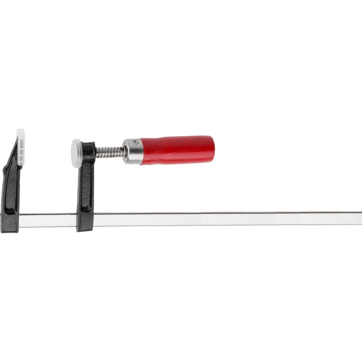 Ścisk stolarski 50 x 300 mm, typ F, drewniany uchwyt, FSC 100%, certyfikat NC-COC-062817 Ścisk stolarski 50 x 300 mm, typ F, drewniany uchwyt, FSC 100%, certyfikat NC-COC-062817