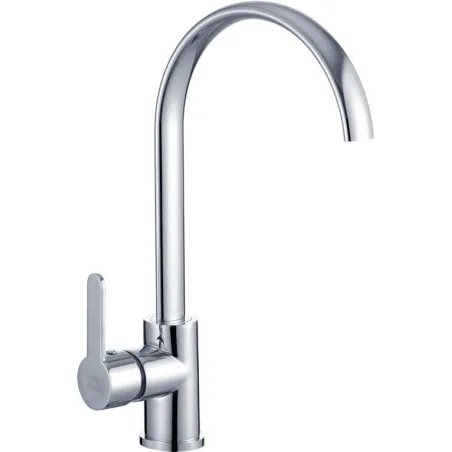 Bateria zlewozmywakowa stojąca Tomillo ruchoma wylewka elipsa U bez napowietrzacza