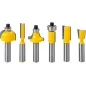 Zestaw frezów stolarskich szybkotnących 6 szt.