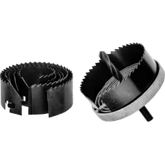 Zestaw otwornic do drewna 26-63 mm, wysokość 25 mm, 7 szt.