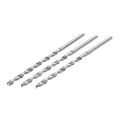 Wiertła do metalu 1.0 x 33.0 x 56.0 mm, przedłużane, szlifowane, 3 szt.