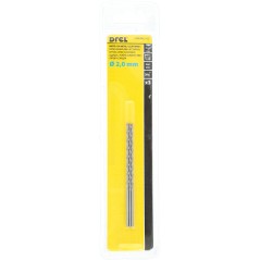 Wiertła do metalu 2.0 x 56.0 x 85.0 mm, przedłużane, szlifowane, 3 szt.
