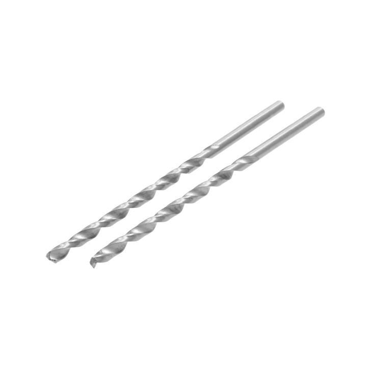 Wiertła do metalu 3.2 x 69.0 x 106.0 mm, przedłużane, szlifowane, 2 szt.
