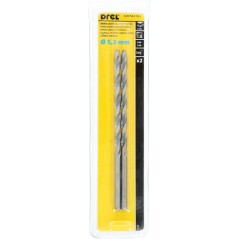 Wiertła do metalu 5.2 x 87.0 x 132.0 mm, przedłużane, szlifowane, 2 szt.