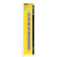 Wiertła do metalu 5.2 x 87.0 x 132.0 mm, przedłużane, szlifowane, 2 szt.