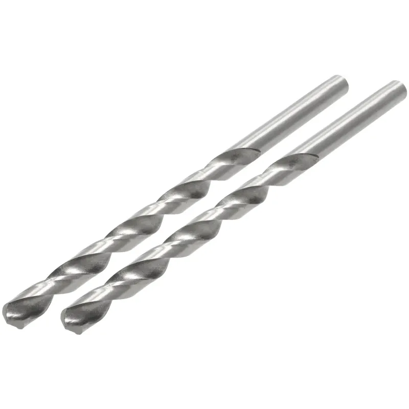 Wiertła do metalu 6.2 x 97.0 x 148.0 mm, przedłużane, szlifowane, 2 szt.