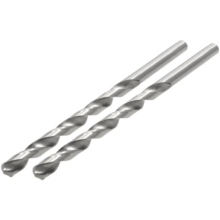 Wiertła do metalu 6.2 x 97.0 x 148.0 mm, przedłużane, szlifowane, 2 szt.