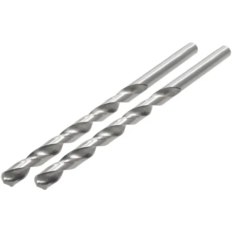 Wiertła do metalu 6.2 x 97.0 x 148.0 mm, przedłużane, szlifowane, 2 szt.