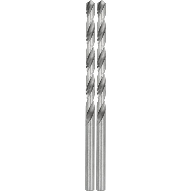 Wiertła do metalu 6.2 x 97.0 x 148.0 mm, przedłużane, szlifowane, 2 szt.