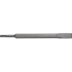 Dłuto płaskie 25 x 17 x 280 mm, uchwyt SDS-plus