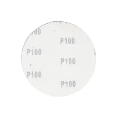 Krążki ścierne 125 mm, P100, na rzep, 5 szt.