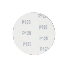 Krążki ścierne 125 mm, P120, na rzep, 5 szt.