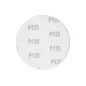 Krążki ścierne 125 mm, P120, na rzep, 5 szt.