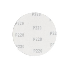 Krążki ścierne 125 mm, P220, na rzep, 5 szt.