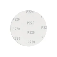 Krążki ścierne 125 mm, P220, na rzep, 5 szt.
