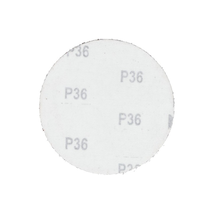 Krążki ścierne 125 mm, P36, na rzep, 5 szt.