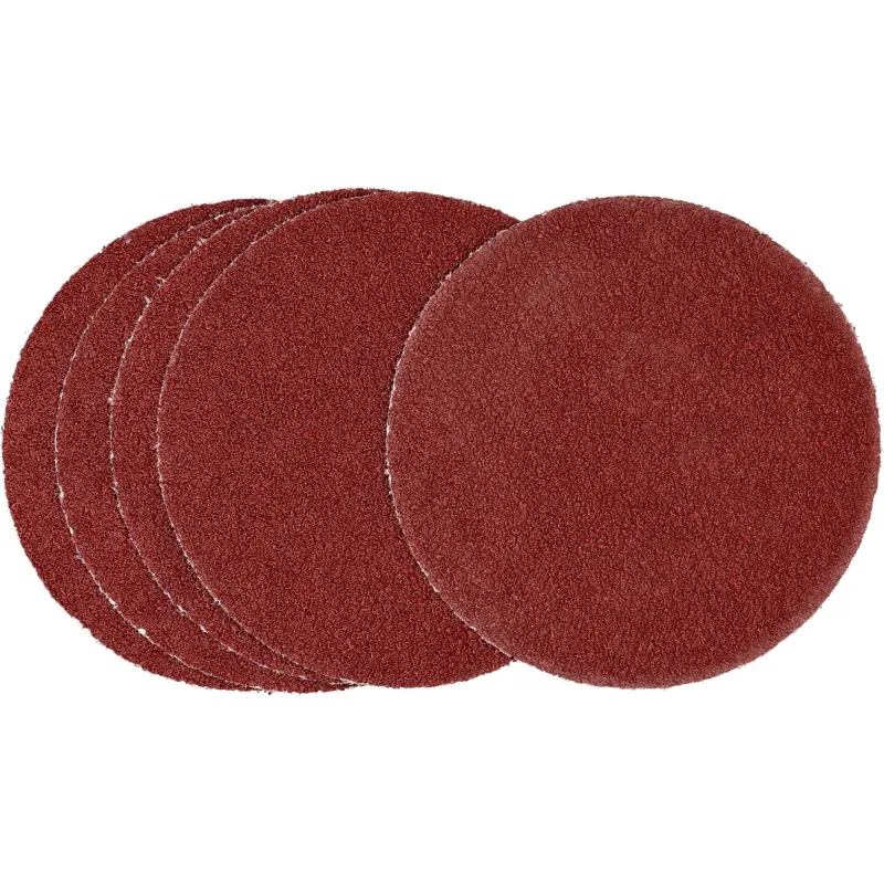 Krążki ścierne 125 mm, P40, na rzep, 5 szt.