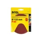 Krążki ścierne 125 mm, P60, na rzep, 5 szt.