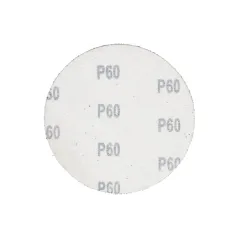 Krążki ścierne 125 mm, P60, na rzep, 5 szt.