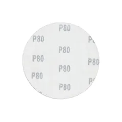 Krążki ścierne 125 mm, P80, na rzep, 5 szt.