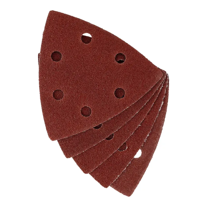 Papiery ścierne delta na rzep 93 x 93 mm, P100, 5 szt. Papiery ścierne delta na rzep 93 x 93 mm, P100, 5 szt.