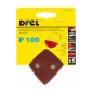 Papiery ścierne delta na rzep 93 x 93 mm, P100, 5 szt. Papiery ścierne delta na rzep 93 x 93 mm, P100, 5 szt.