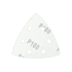 Papiery ścierne delta na rzep 93 x 93 mm, P100, 5 szt.